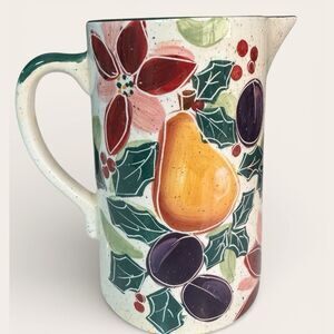 2003 Floral Julie Ueland Pitcher/vase